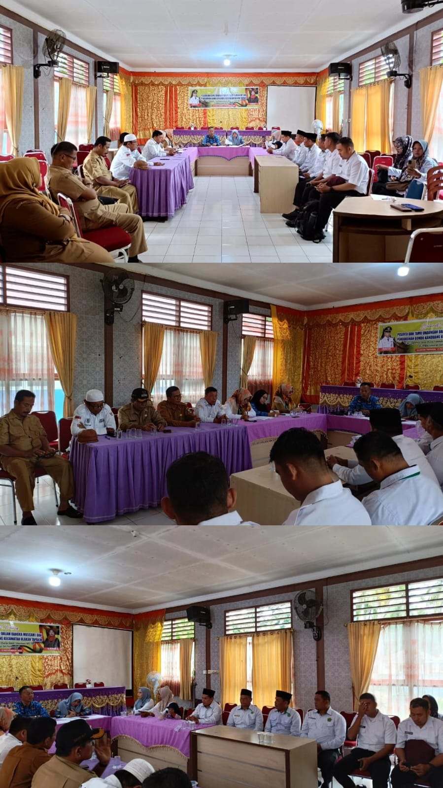 RAPAT KOORDINASI BULANAN KECAMATAN SEKALIGUS Rapat Pengurus LPTQ