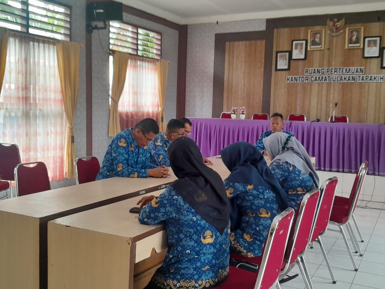 RAPAT KOORDINASI PERSIAPAN AKSI BERSIH SAMPAH SERENTAK