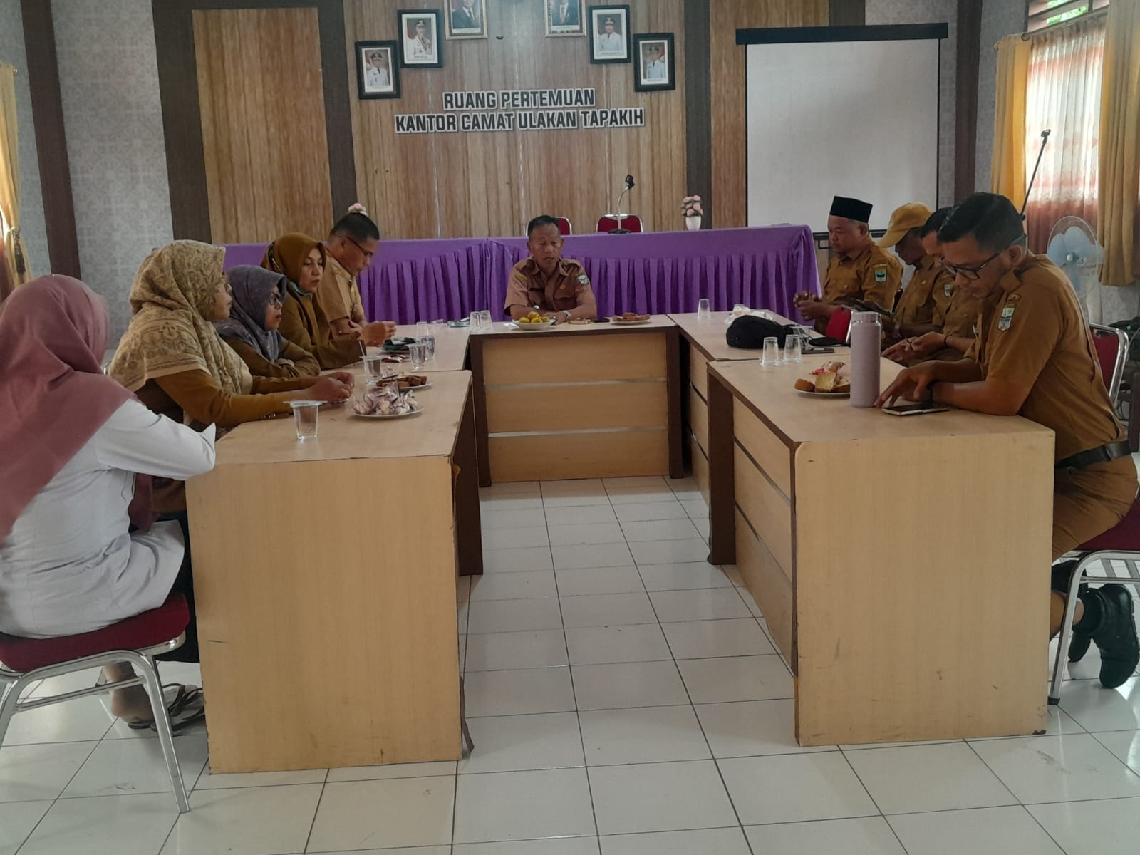 RAPAT KOORDINASI/STAF TERKAIT AGENDA KEGIATAN RUTIN